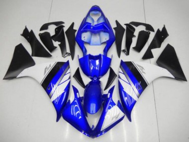 Carenados Moto R1 09-11 - Azul Blanco Negro