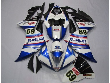 Carenados Moto R1 09-11 - Blanco Azul Sterilgarda SCALZ 69