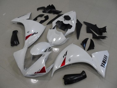 Carenados Moto R1 09-11 - Blanco Negro