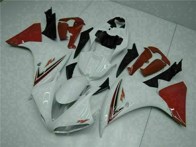 Carenados Moto R1 09-11 - Blanco Rojo Carenados Moto R1 09-11 - Blanco Rojo