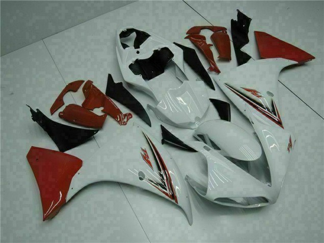 Carenados Moto R1 09-11 - Blanco Rojo Carenados Moto R1 09-11 - Blanco Rojo
