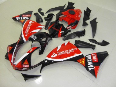 Carenados Moto R1 09-11 - Rojo Negro Santander