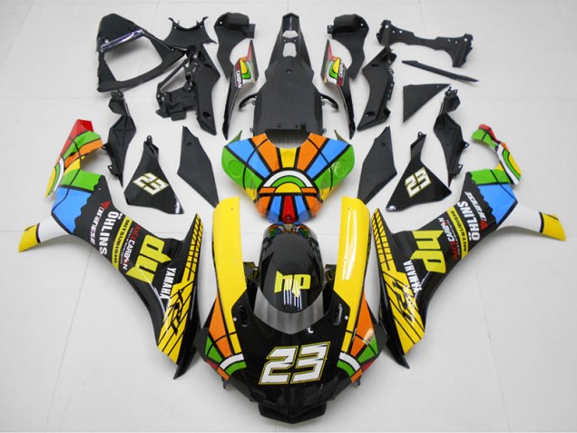 Carenados Moto R1 15-19 - Amarillo Negro 23 Carenados Moto R1 15-19 - Amarillo Negro 23