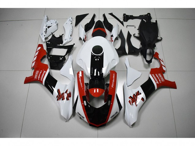 Carenados Moto R1 15-19 - Blanco Rojo Negro Carenados Moto R1 15-19 - Blanco Rojo Negro