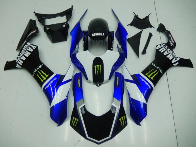 Carenados Moto R1 15-19 - Negro Azul Monster Carenados Moto R1 15-19 - Negro Azul Monster