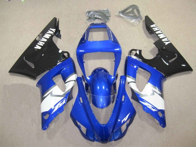 Carenados Moto R1 98-99 - Azul Negro Blanco Calcomanía Carenados Moto R1 98-99 - Azul Negro Blanco Calcomanía