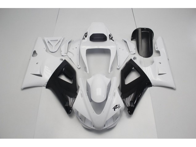 Carenados Moto R1 98-99 - Blanco Perla Negro Carenados Moto R1 98-99 - Blanco Perla Negro