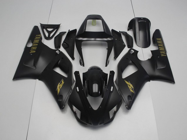 Carenados Moto R1 98-99 - Negro Mate Amarillo Carenados Moto R1 98-99 - Negro Mate Amarillo