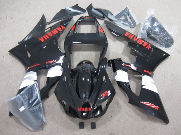 Carenados Moto R1 98-99 - Negro Rojo Calcomanía Carenados Moto R1 98-99 - Negro Rojo Calcomanía