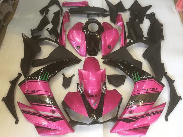 Carenados Moto R3 15-22 - Rosa & Negro Carenados Moto R3 15-22 - Rosa & Negro