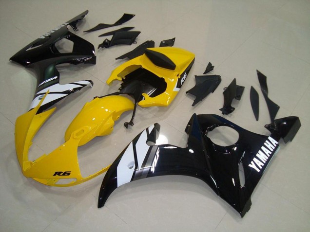 Carenados Moto R6 03-05 - Amarillo Negro Carenados Moto R6 03-05 - Amarillo Negro
