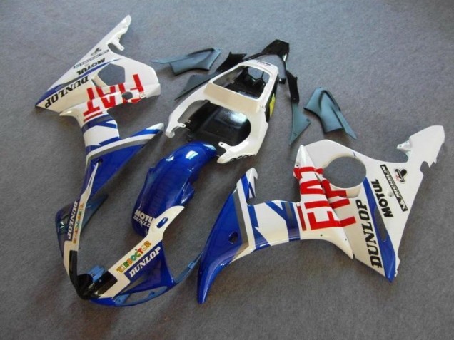 Carenados Moto R6 03-05 - Azul Blanco Fiat Carenados Moto R6 03-05 - Azul Blanco Fiat