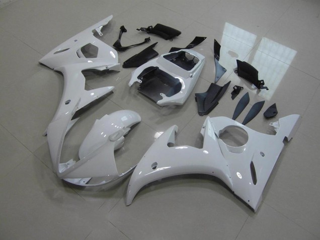Carenados Moto R6 03-05 - Blanco Sin Calcomanías Carenados Moto R6 03-05 - Blanco Sin Calcomanías