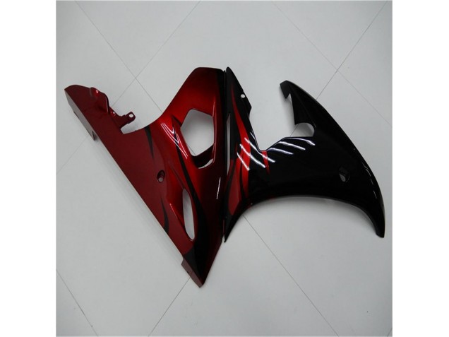 Carenados Moto R6 03-05 - Negro Rojo Carenados Moto R6 03-05 - Negro Rojo
