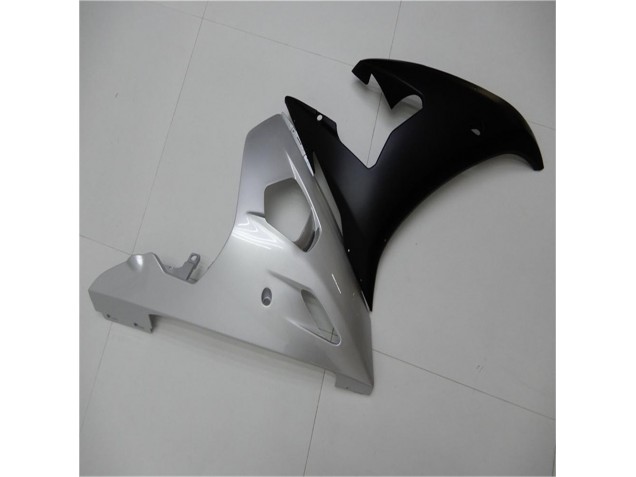 Carenados Moto R6 03-05 - Plata Negro