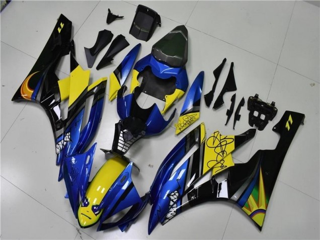 Carenados Moto R6 06-07 - Azul Tiburón Carenados Moto R6 06-07 - Azul Tiburón
