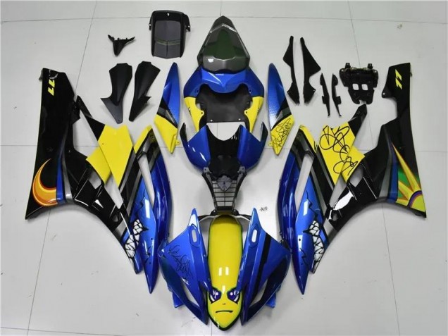 Carenados Moto R6 06-07 - Azul Tiburón Carenados Moto R6 06-07 - Azul Tiburón