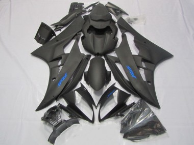 Carenados Moto R6 06-07 - Calcomanía negra y azul