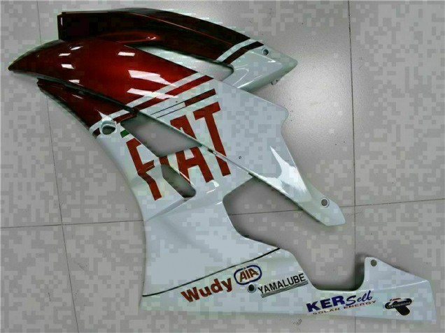 Carenados Moto R6 06-07 - Marrón Blanco Carenados Moto R6 06-07 - Marrón Blanco