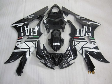 Carenados Moto R6 06-07 - Negro Blanco Motul Fiat