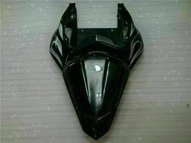Carenados Moto R6 06-07 - Plata Llama Negro Carenados Moto R6 06-07 - Plata Llama Negro