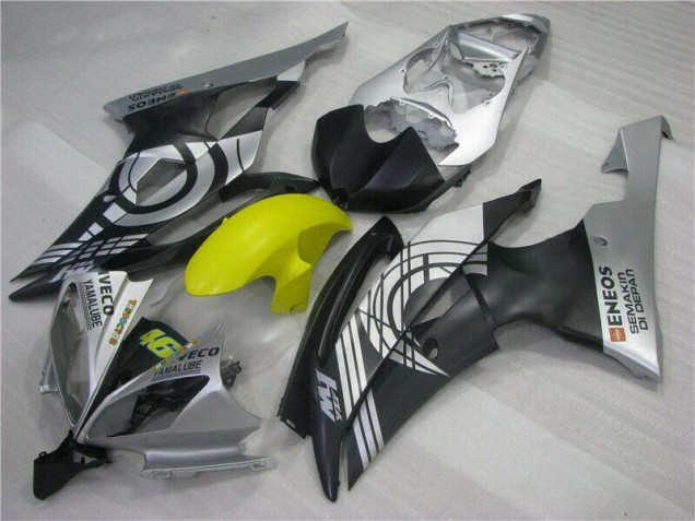 Carenados Moto R6 08-16 - Amarillo Negro Plata Carenados Moto R6 08-16 - Amarillo Negro Plata