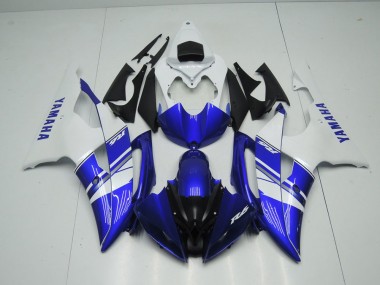 Carenados Moto R6 08-16 - Azul Blanco Estilo OEM