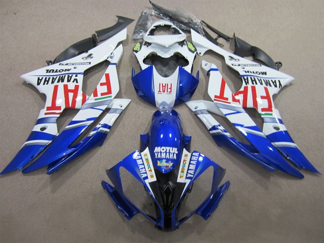 Carenados Moto R6 08-16 - Azul Blanco Motul Rojo Fiat Carenados Moto R6 08-16 - Azul Blanco Motul Rojo Fiat