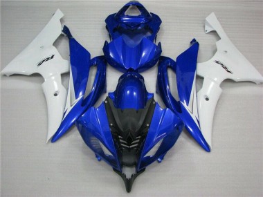 Carenados Moto R6 08-16 - Azul Blanco Negro