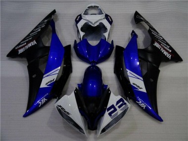 Carenados Moto R6 08-16 - Azul Blanco Negro YEC 23