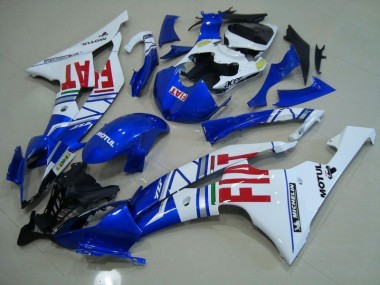 Carenados Moto R6 08-16 - Azul Blanco Rojo Fiat