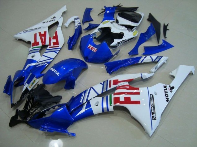 Carenados Moto R6 08-16 - Azul Blanco Rojo Fiat Carenados Moto R6 08-16 - Azul Blanco Rojo Fiat