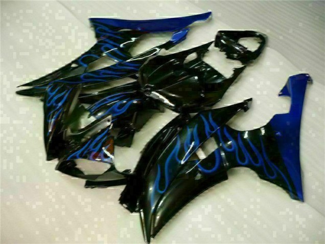 Carenados Moto R6 08-16 - Azul Llama Negro Carenados Moto R6 08-16 - Azul Llama Negro