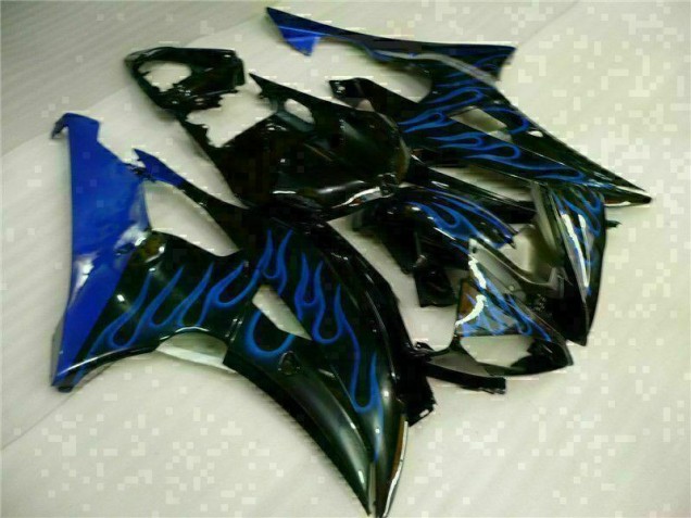 Carenados Moto R6 08-16 - Azul Llama Negro Carenados Moto R6 08-16 - Azul Llama Negro