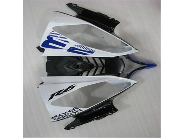 Carenados Moto R6 08-16 - Blanco Azul Negro Carenados Moto R6 08-16 - Blanco Azul Negro