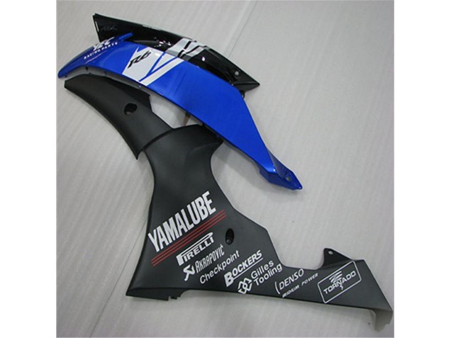Carenados Moto R6 08-16 - Blanco Azul Negro Carenados Moto R6 08-16 - Blanco Azul Negro