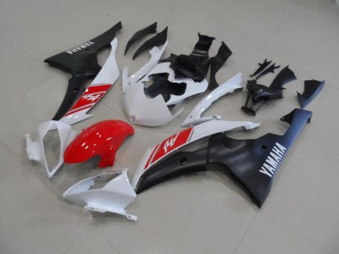 Carenados Moto R6 08-16 - Blanco & Negro Mate