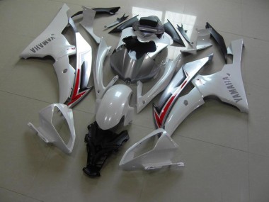 Carenados Moto R6 08-16 - Blanco Perla Plata