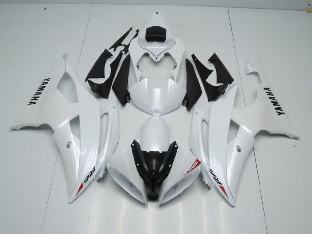 Carenados Moto R6 08-16 - Blanco Perla & Rojo Pegatinas Carenados Moto R6 08-16 - Blanco Perla & Rojo Pegatinas