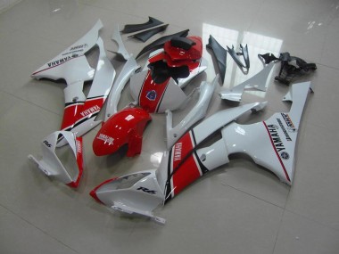 Carenados Moto R6 08-16 - Blanco Rojo Estilo OEM