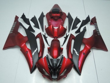 Carenados Moto R6 08-16 - Caramelo Rojo & Negro
