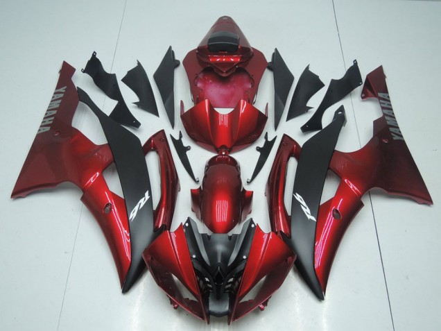 Carenados Moto R6 08-16 - Caramelo Rojo & Negro Carenados Moto R6 08-16 - Caramelo Rojo & Negro