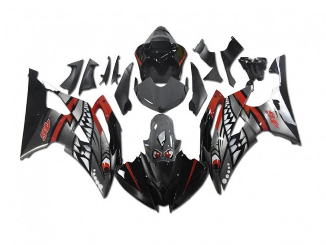 Carenados Moto R6 08-16 - Gris Rojo Tiburón Carenados Moto R6 08-16 - Gris Rojo Tiburón