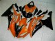 Carenados Moto R6 08-16 - Naranja Negro Carenados Moto R6 08-16 - Naranja Negro