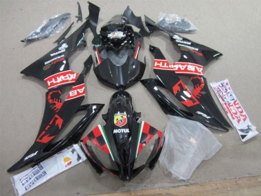 Carenados Moto R6 08-16 - Negro Blanco Motul