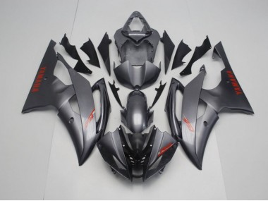 Carenados Moto R6 08-16 - Negro Mate Gris