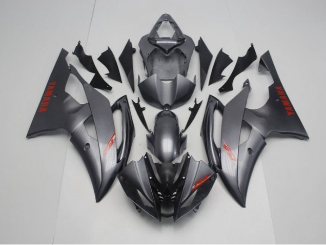 Carenados Moto R6 08-16 - Negro Mate Gris Carenados Moto R6 08-16 - Negro Mate Gris