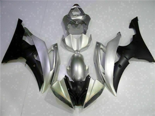 Carenados Moto R6 08-16 - Plata Negro Carenados Moto R6 08-16 - Plata Negro