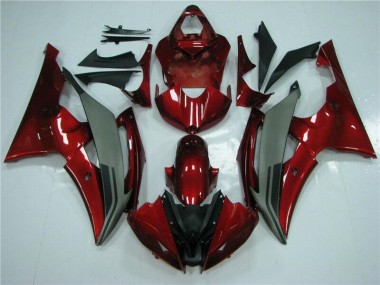 Carenados Moto R6 08-16 - Rojo Gris