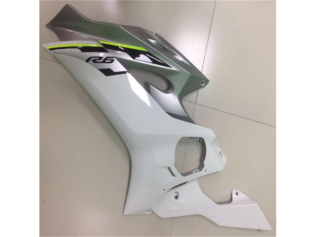 Carenados Moto R6 17-23 - Blanco Plata Carenados Moto R6 17-23 - Blanco Plata